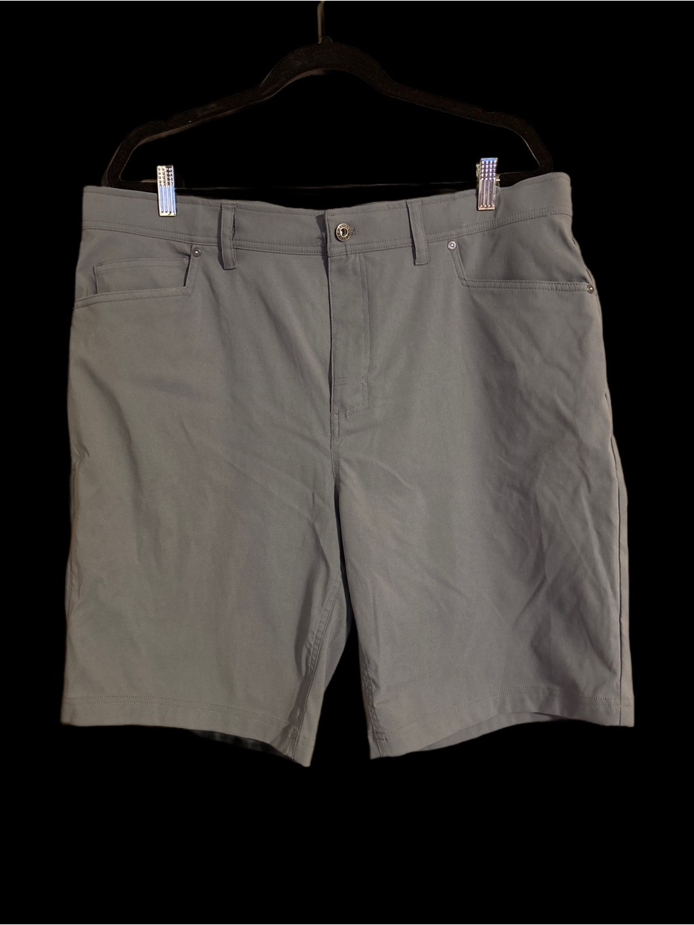 Gerry Mens Shorts Gray/Blue On The Go Adventures Outdoor/Hiking Walking NWOT 38